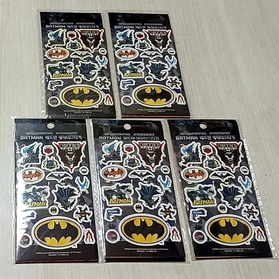 BATMAN 배트맨 캐릭터 스티커 20EA