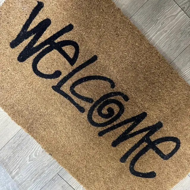 스투시 웰컴매트 stussy welcome mat