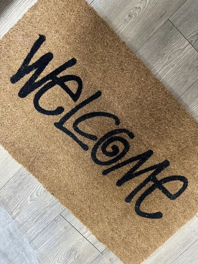 스투시 웰컴매트 stussy welcome mat