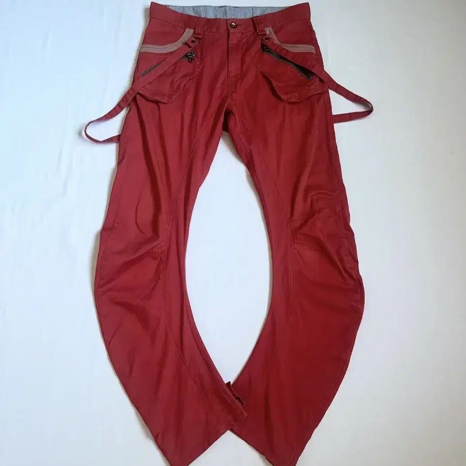 PPFM J Curved Suspenders Bondage Pants