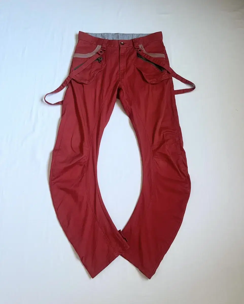 PPFM J Curved Suspenders Bondage Pants