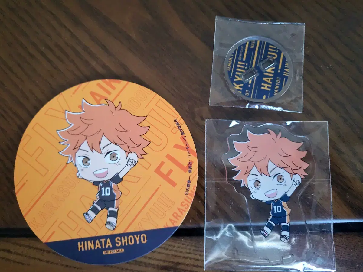 Haikyuu Collaboration Cafe hinata Coaster acrylic bulk Sells