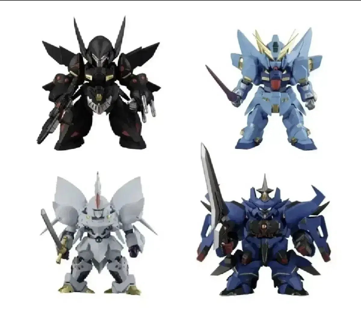 Super Robot Wars OG ORIGINAL COLLECTION 01 4-piece set robots