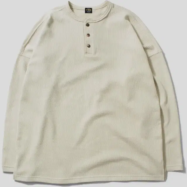 비디알 COZY HENLYNECK LONG SLEEVE [Ivory]