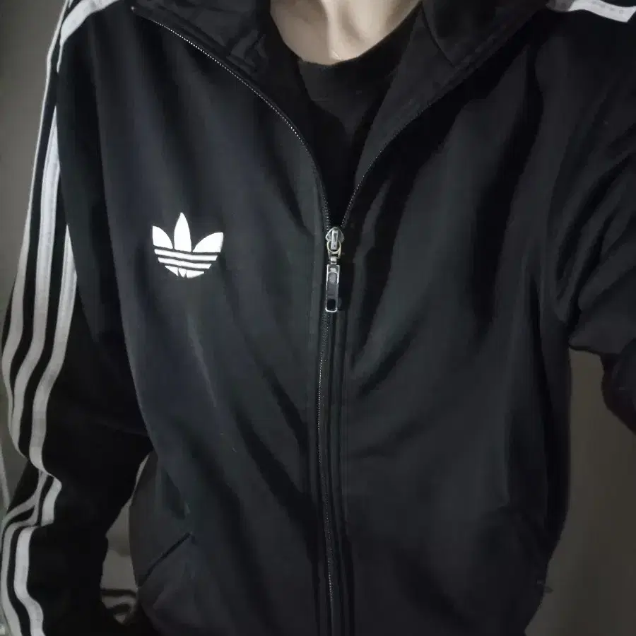 Adidas 아디다스 파이어버드 져지 검흰 블랙 올드스쿨 빈티지 y2k