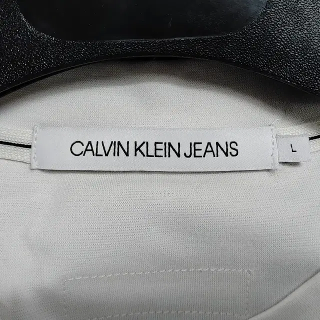 Calvin Klein 캘빈클라인 스카치로고 남성 긴팔라운드티셔츠(빅사이