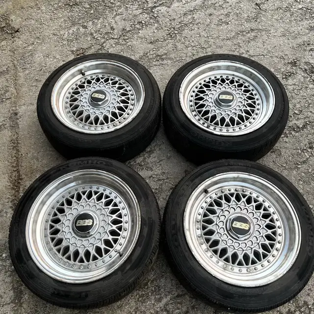 BBS RS st 15인치 휠.타이어 팝니다