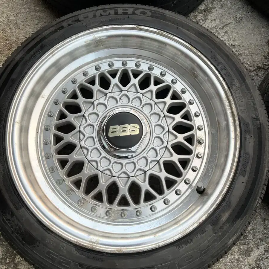 BBS RS st 15인치 휠.타이어 팝니다