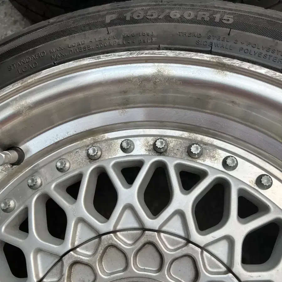 BBS RS st 15인치 휠.타이어 팝니다