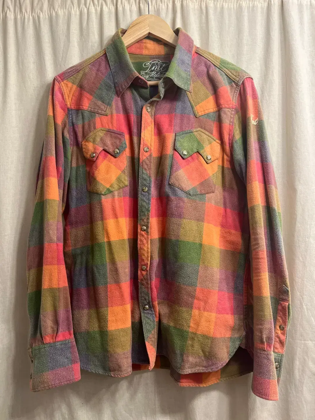 TMT Colorblock Western Shirt XL