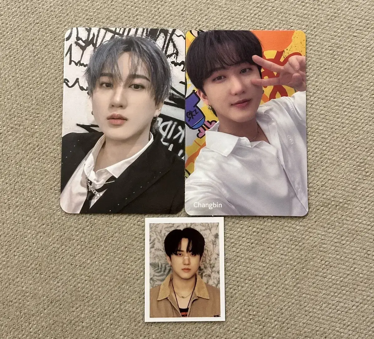 Straykids changbin photocard WTS