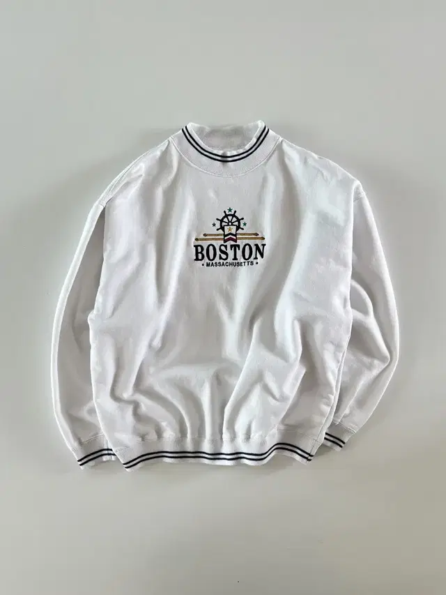 GEAR for sports BOSTON 레터링 모크넥 스웻셔츠 L