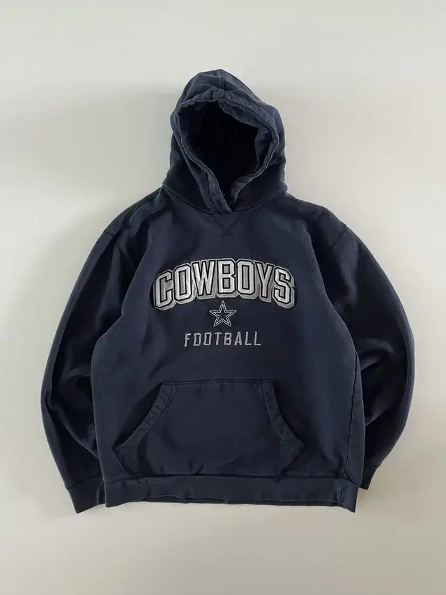 COWBOYS 풋볼 레터링 후드티 M