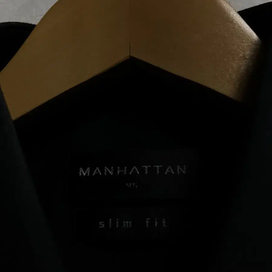 95 MANHATTAN 스판 블랙 셔츠 남방 정품