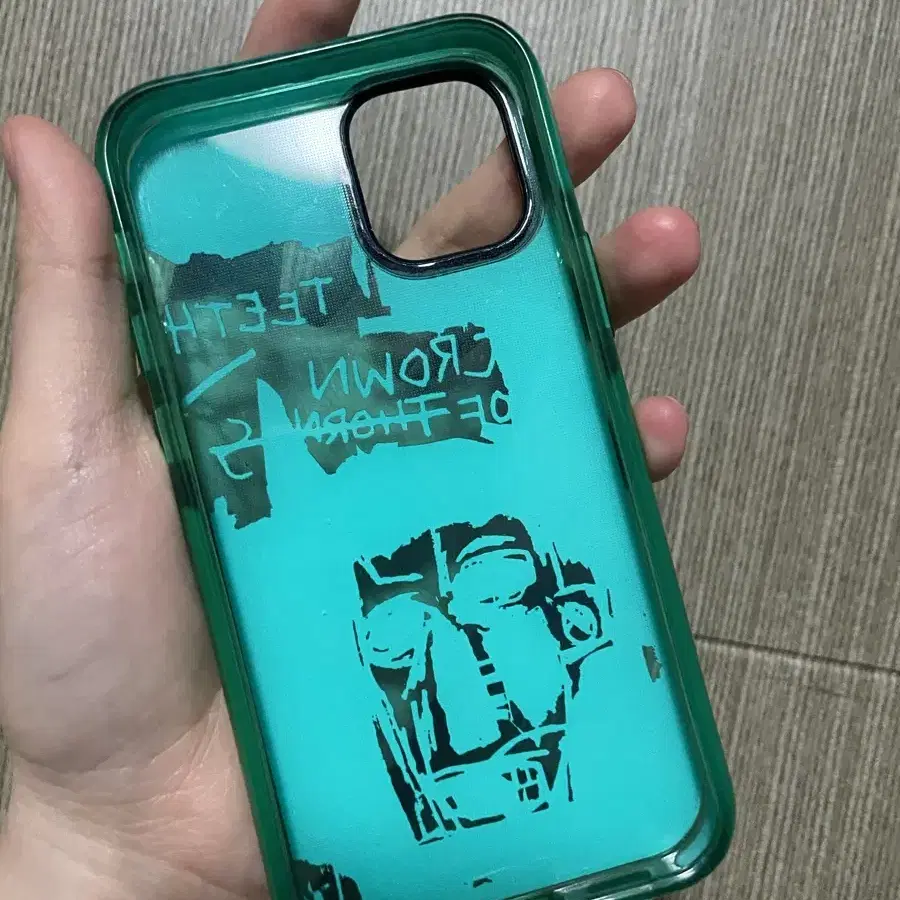 아이폰12미니 케이스티파이 케이스 casetify 바스키아 한정판