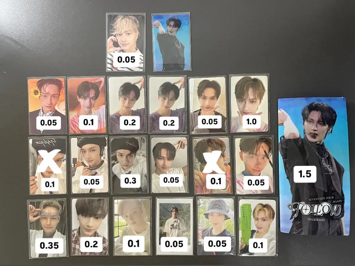 Seventeen 96s photocard WTS