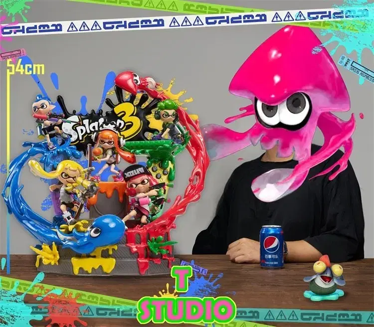 [New Release] T Splatoon Resin Statue [Overseas Spot