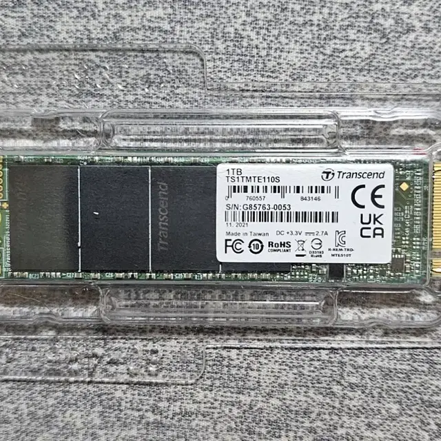 트랜센드 NVMe SSD 1테라 팝니다