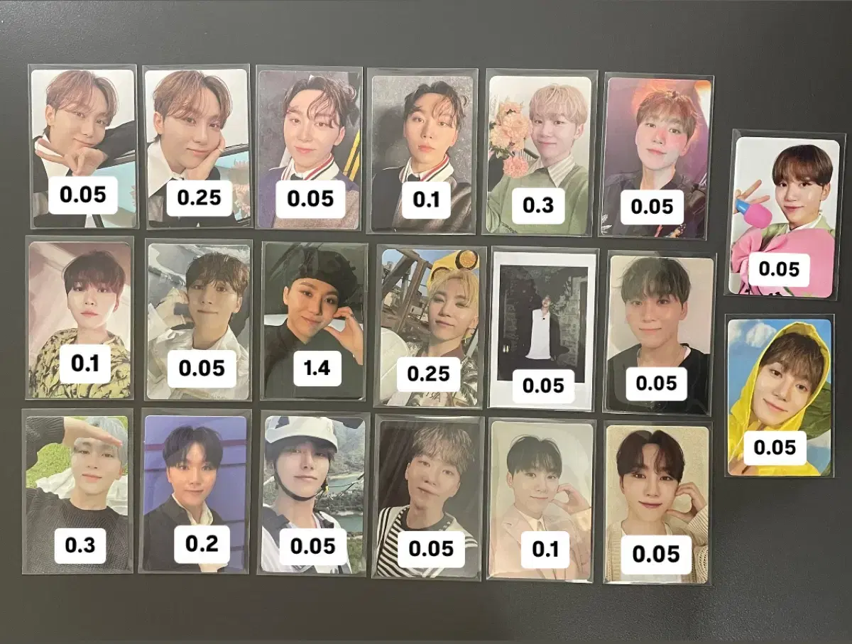 Seventeen Boys photocard wts