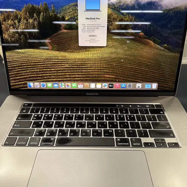 맥북 프로 2019 16인치, Macbook Pro(16", 2019)