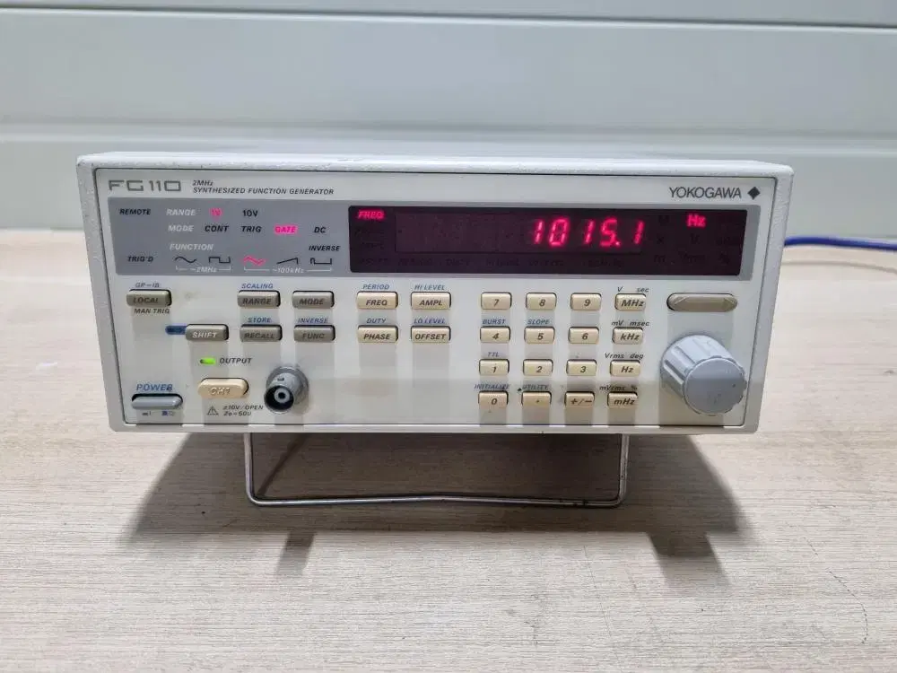 Yokogawa FG110 2MHz 함수발생기