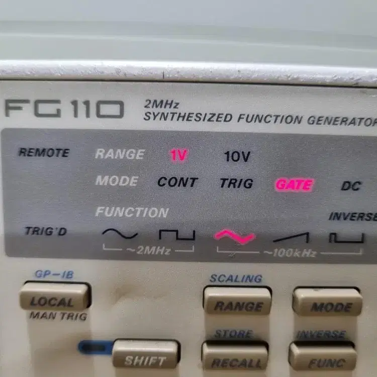 Yokogawa FG110 2MHz 함수발생기