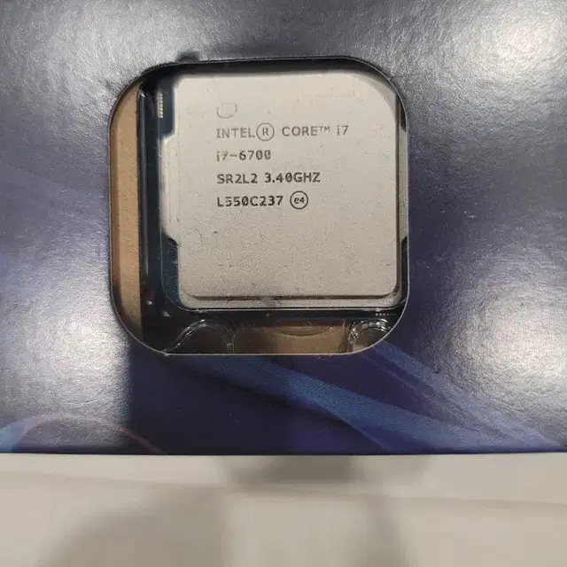 인텔 I7-6700 CPU