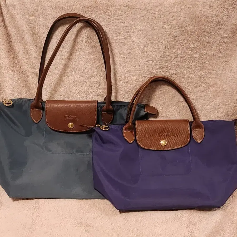 롱샴 미디움 vs 스몰 크기 비교 longchamp bag size