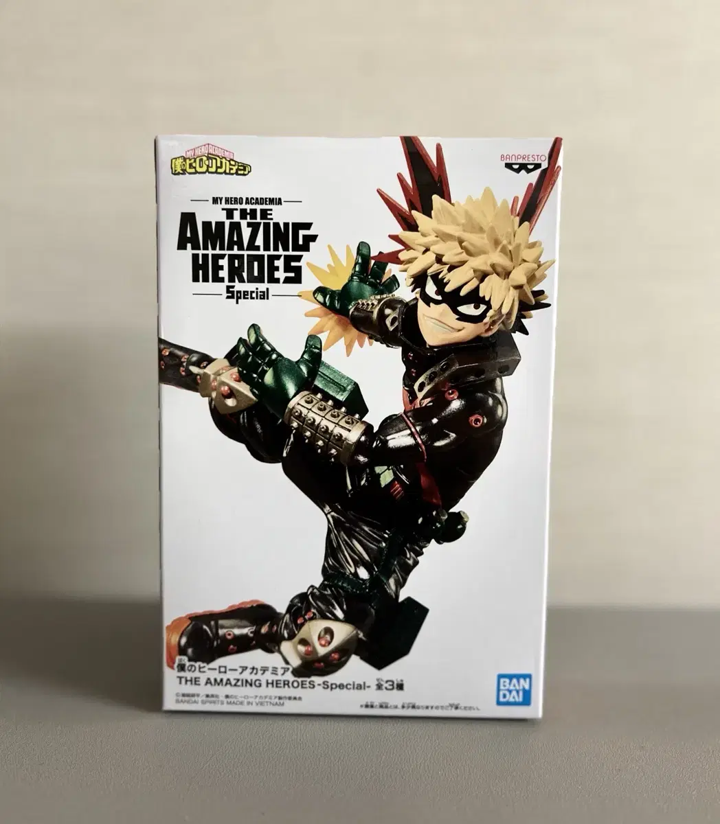 MyHeroesAcademia AmazingHeroes special Bakugo Figures