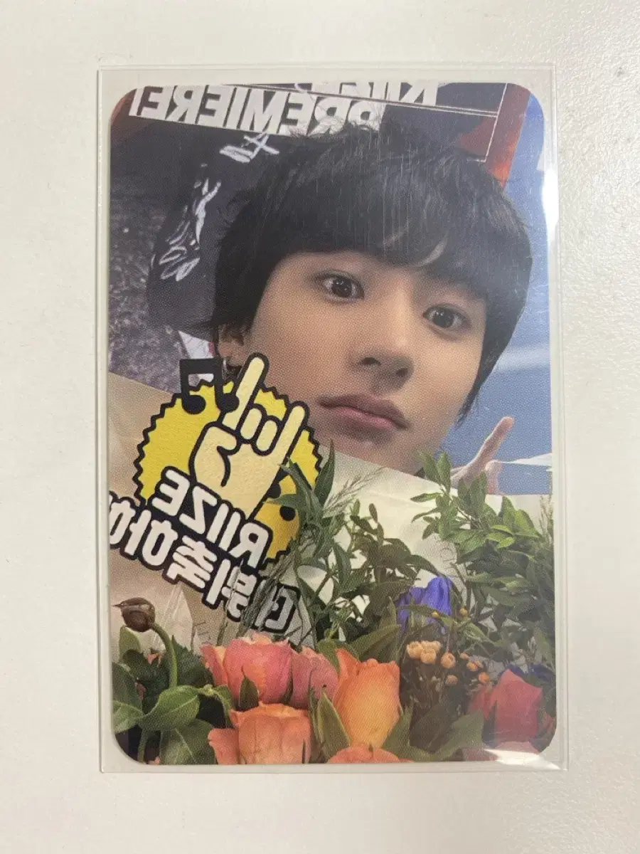 Source) riize chanyoung showcase photocard wts