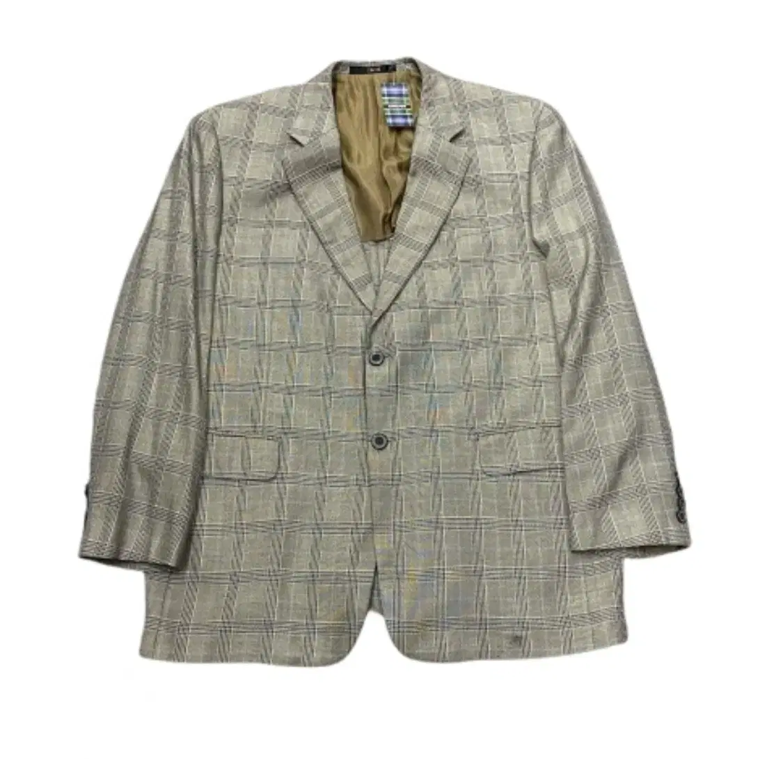 4235. Duck Pattern Check Suit