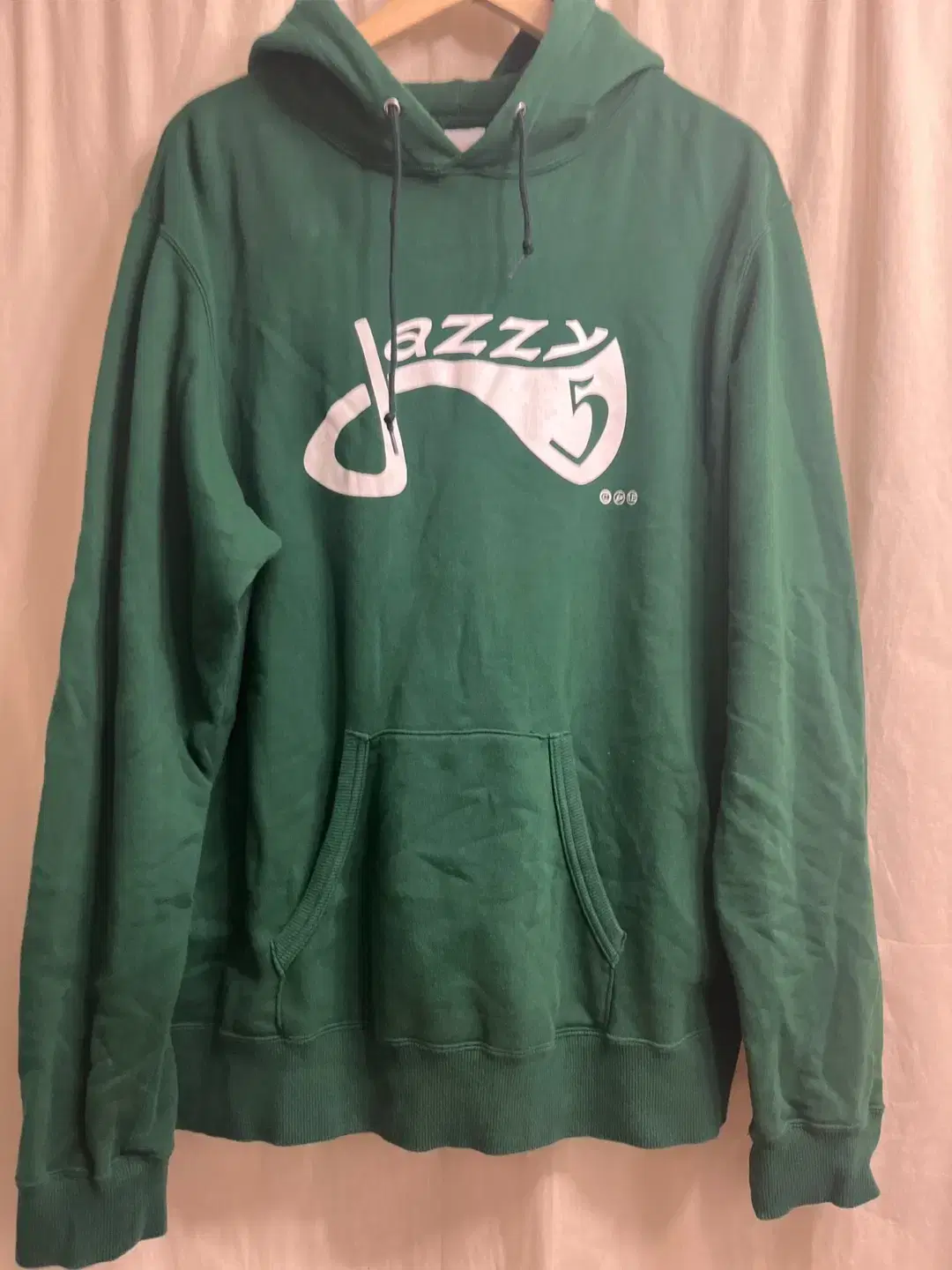 Softnet UE Fragment Jazzy5 Graphic Green Hoodie 4