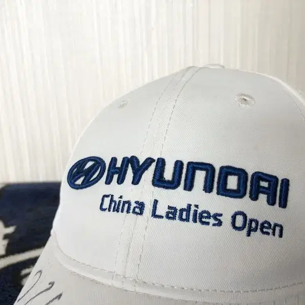 KLPGA 현대 차이나 레이디스오픈 골프모자/김세영프로 싸인모자