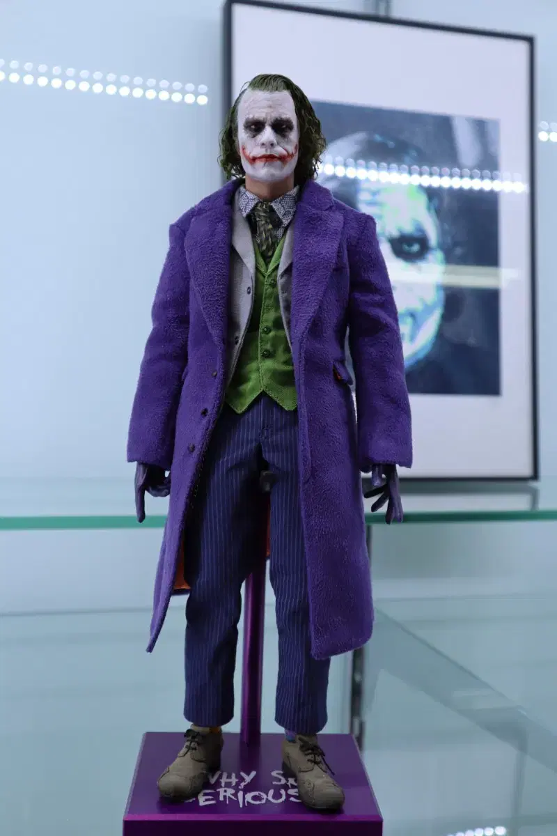 1/6 Hot Toys DX11, micro-custom Dark Knight Joker for sale