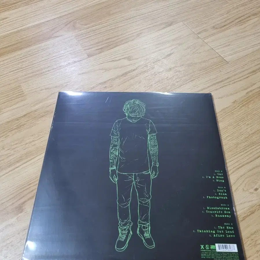 택포)Ed Sheeran - X 애드 시런 LP 개봉반