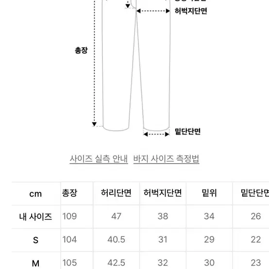 필로그램 피그먼트 와이드 데님 팬츠