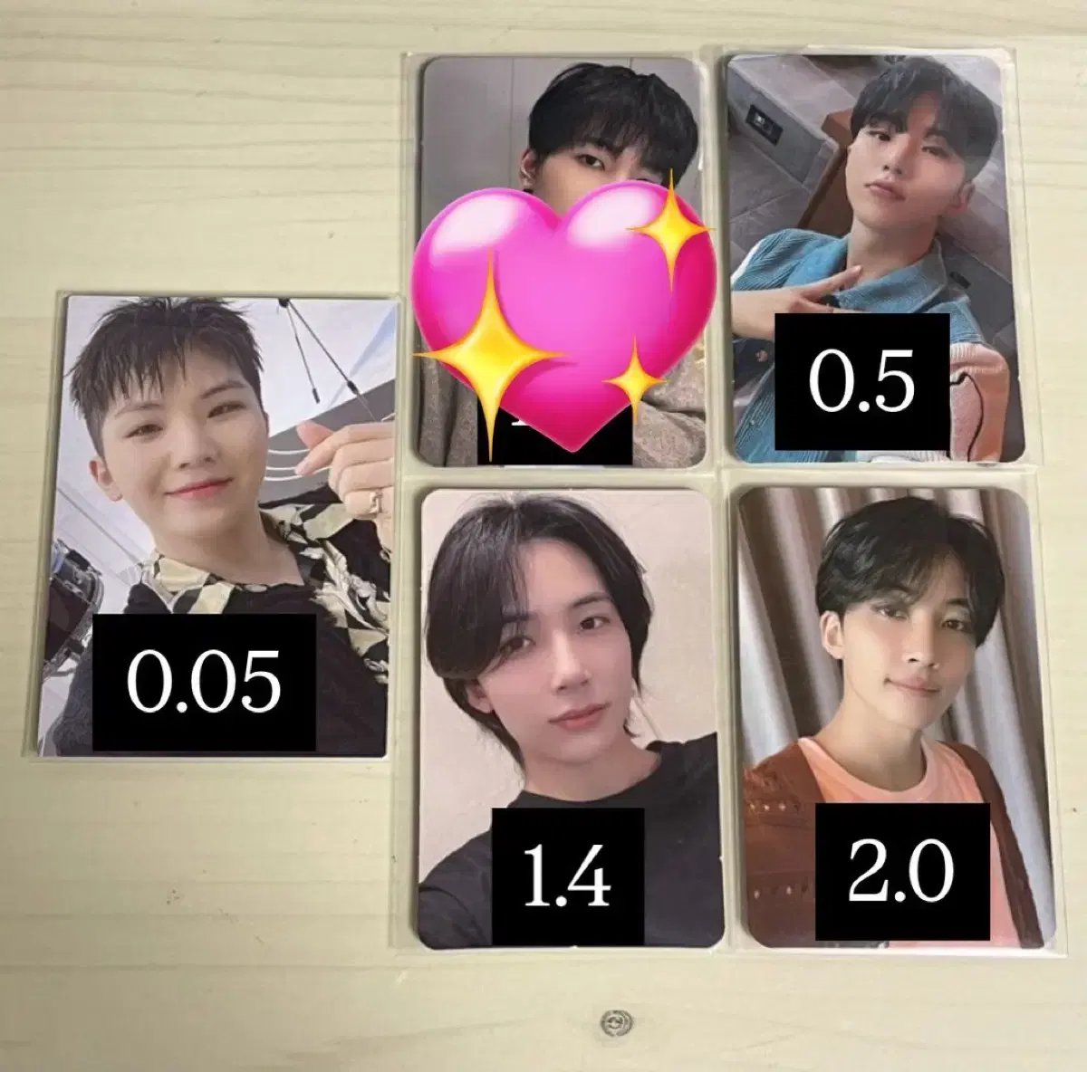 세븐틴 포카 미공포 양도