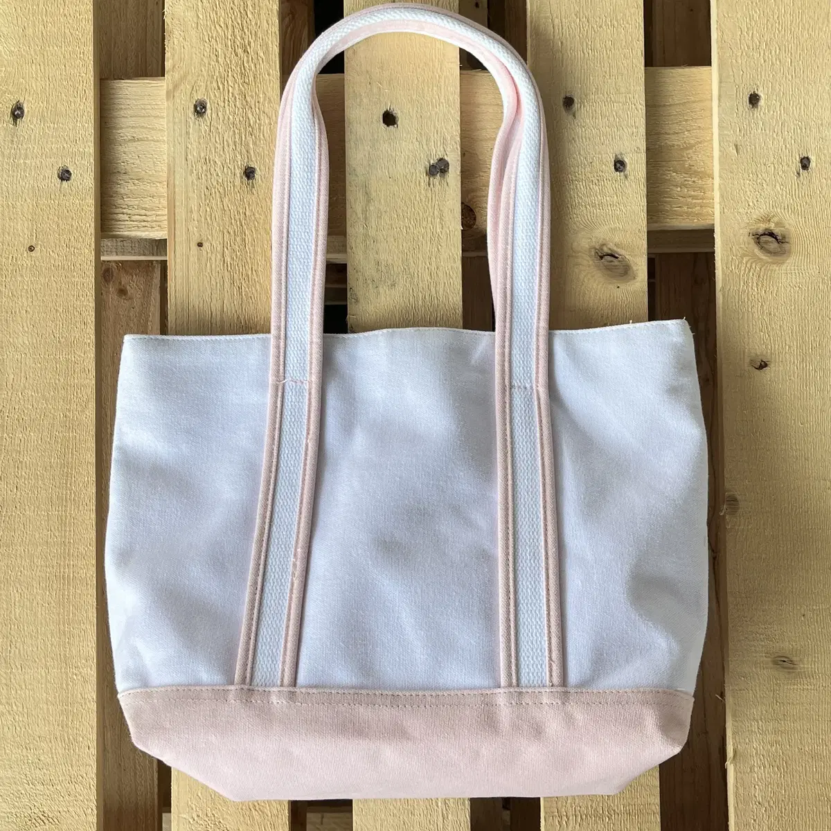 POLO RALPH LAUREN  "RL" logo Canvas tote