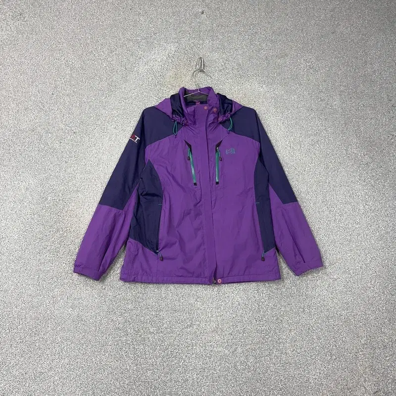 Miele Purple Logo San Functional Windbreaker 100% Cotton