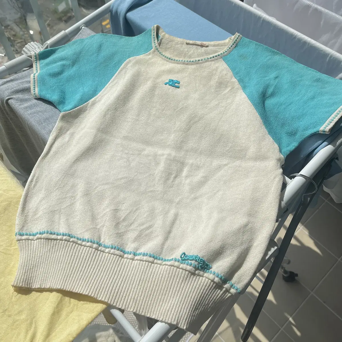 COURREGES 90's cotton knit