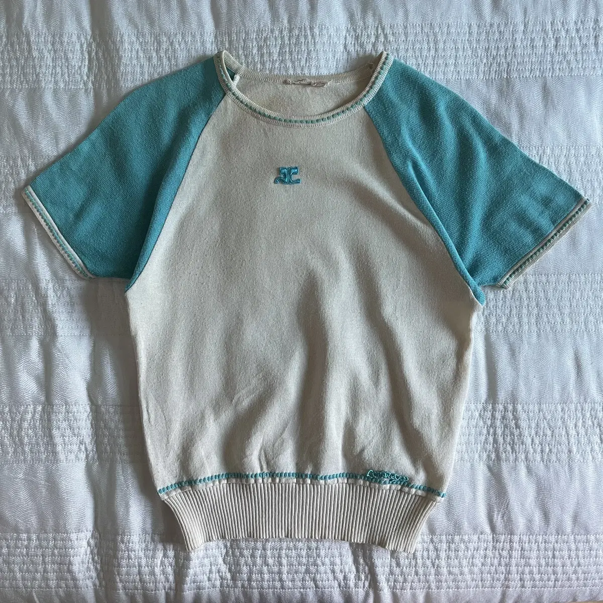 COURREGES 90's cotton knit