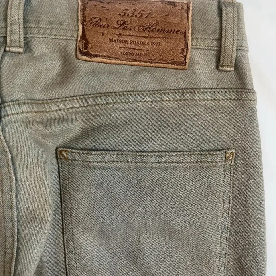 5351 Pour Les Hommes Sand Washed Denim