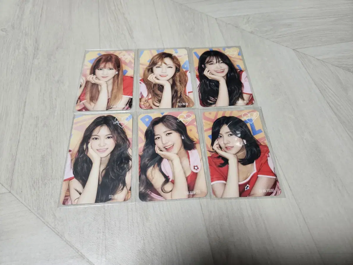 Full Set of Apink Sweet Coffee Photo Cards