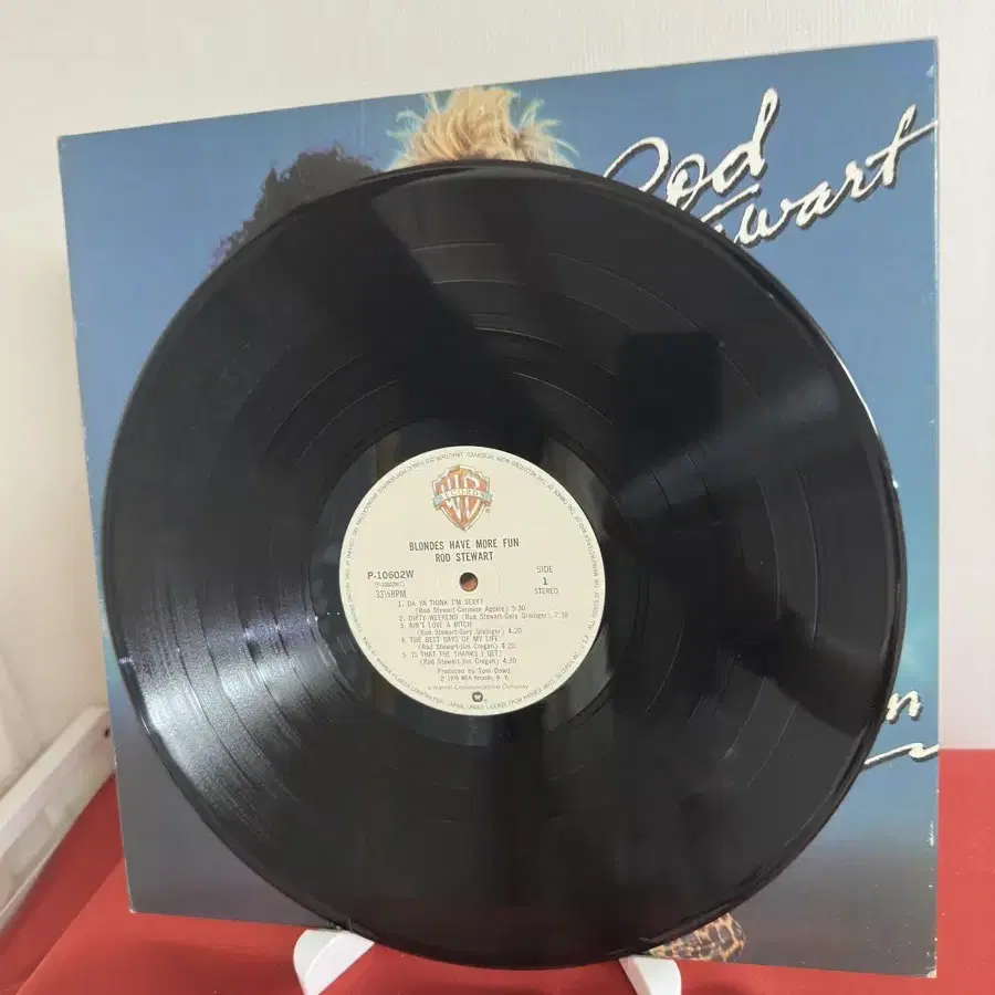 (민트급 알판)Rod Stewart(9집) LP