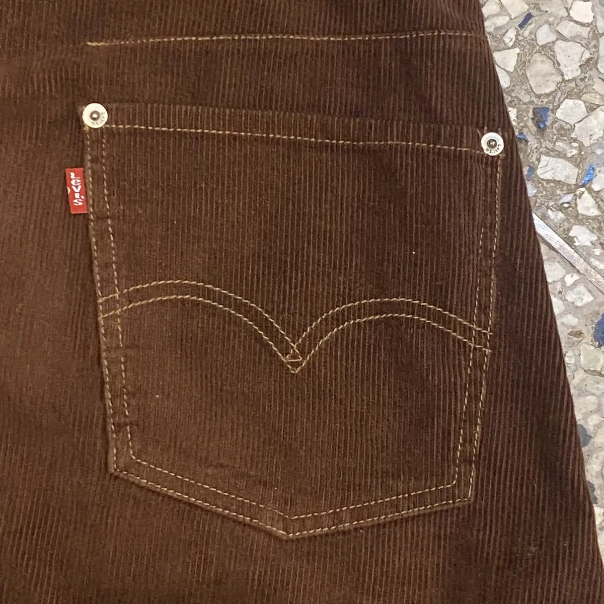 Levi's 리바이스 코듀로이 와이드 팬츠