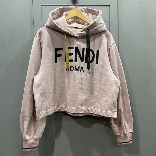 (L)W 펜디 FENDI 로마 크롭 후드