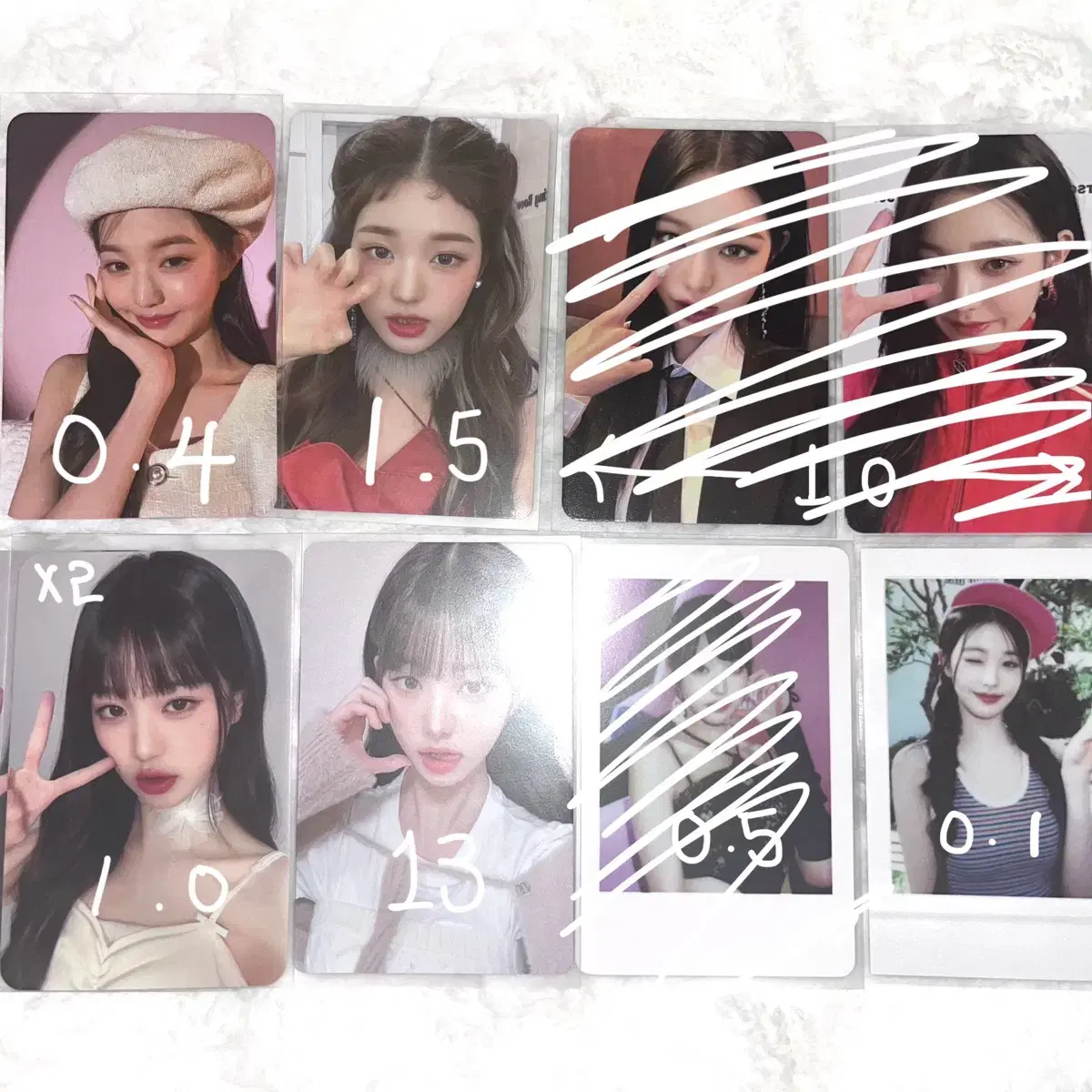 ive jang wonyoung gaeul leeseo ahn yujin lay photocard mineswitch concert i.m.