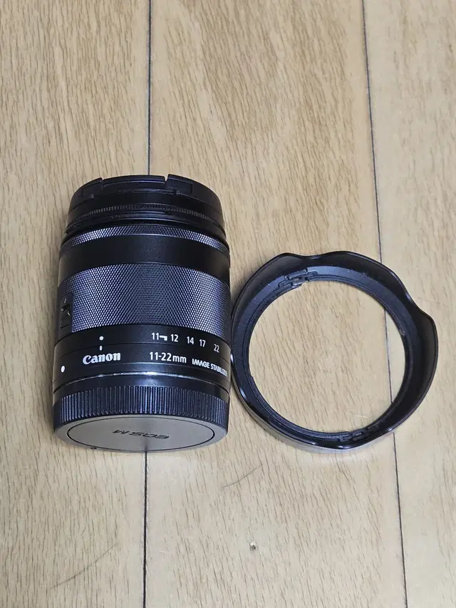 캐논 ef-m 11-22mm  is stm  광각줌렌즈  판매합니다