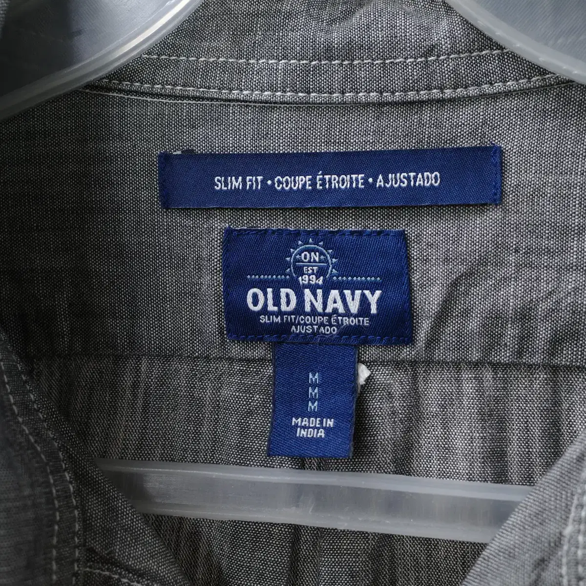 OLD NAVY 샴브레이 셔츠,