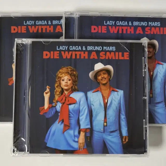 레이디 가가 브루노 마스 die with a smile 싱글 cd